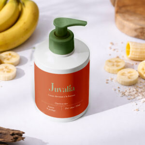 Crème cheveux à la banane