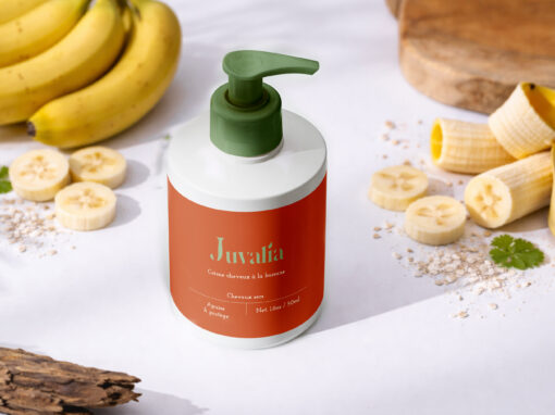 Crème cheveux à la banane Crème cheveux à la banane