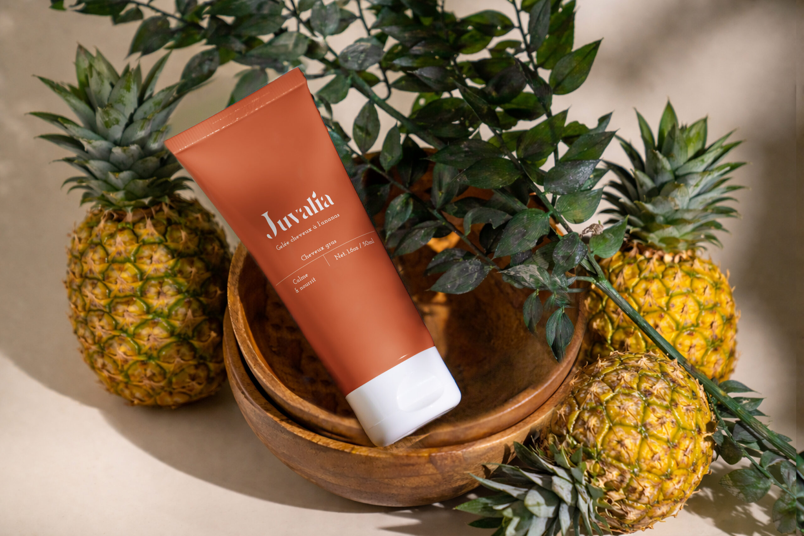 Gelée cheveux à l'ananas