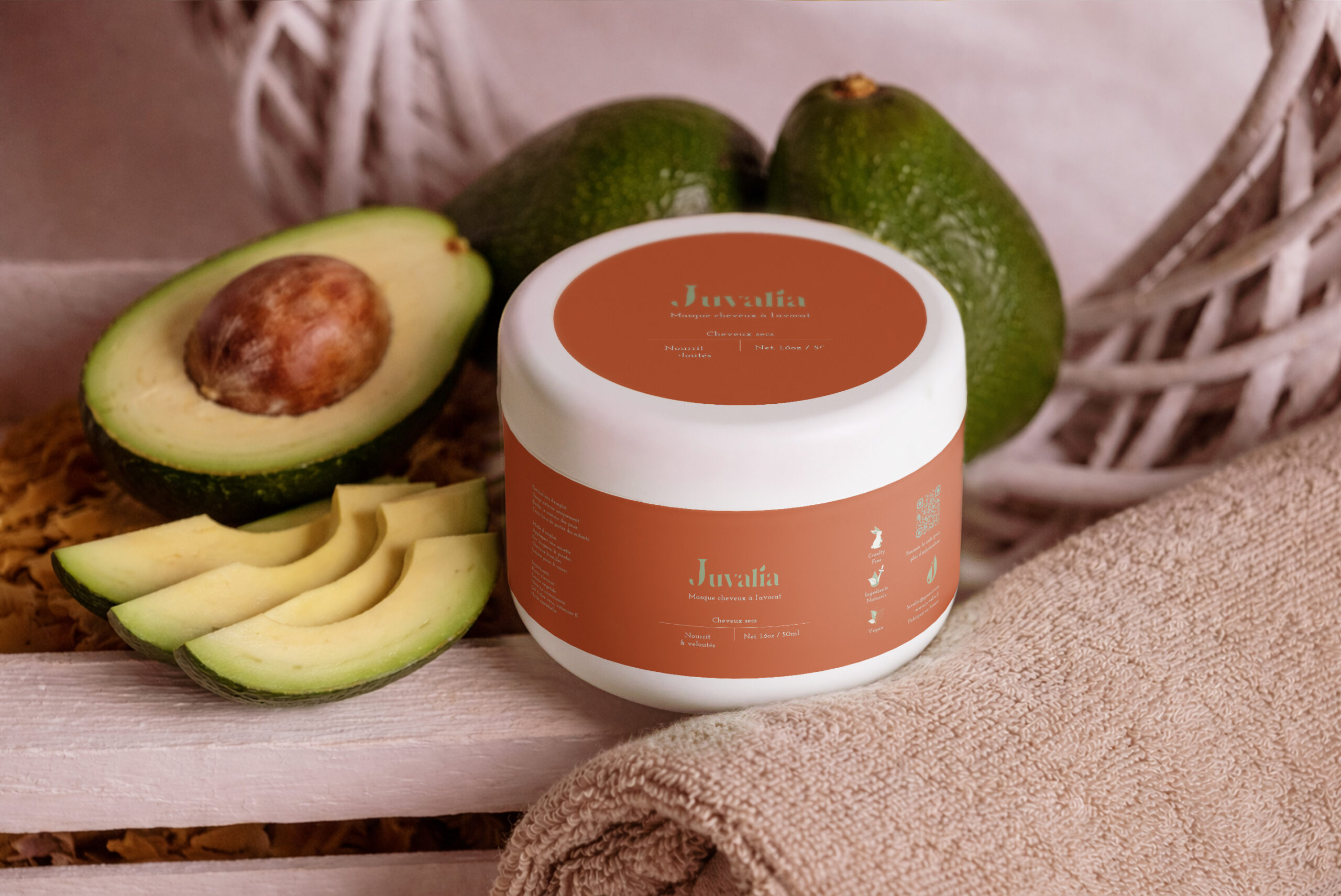 Masque cheveux à l'avocat