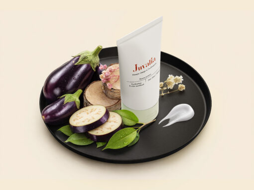 Masque visage à la aubergine Masque visage à la aubergine