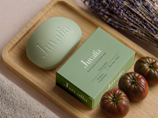 Savon main à la tomate noire Savon main à la tomate noire