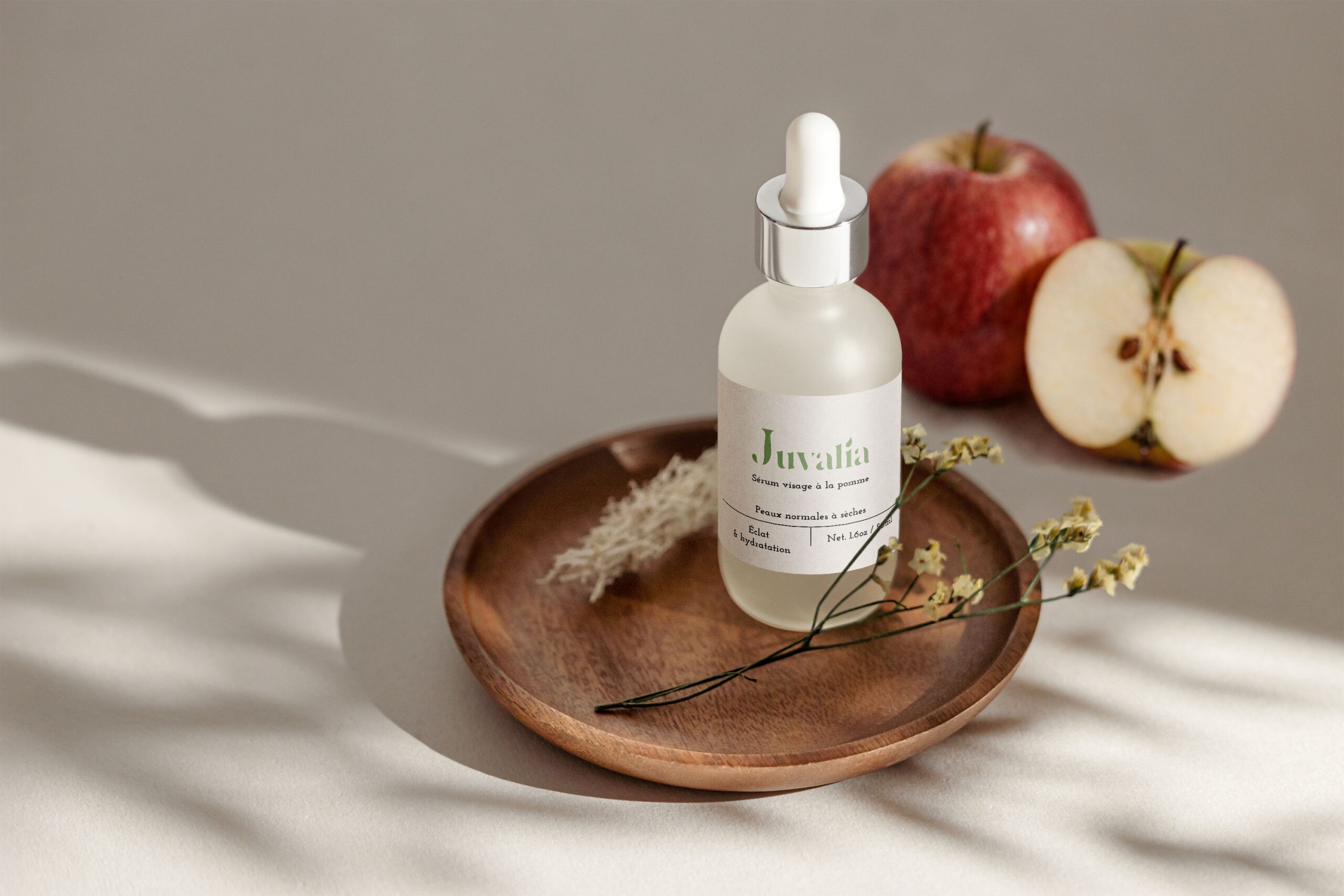 Sérum visage à la pomme