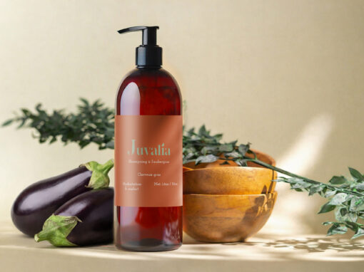 Shampoing à l’aubergine Shampoing à l’aubergine