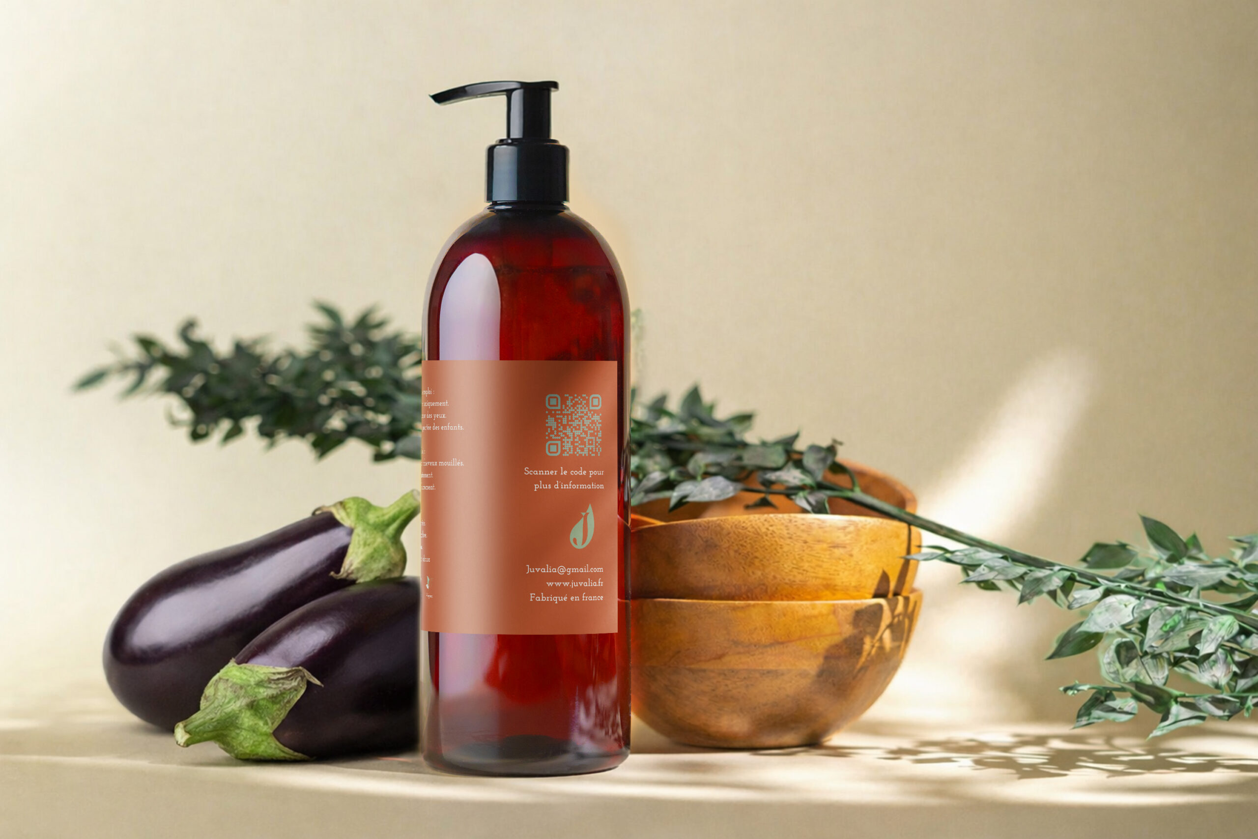 Shampoing à l'aubergine – Image 2